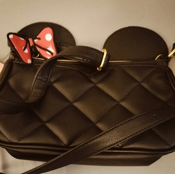 Black Dani Minnie Mouse Purse NWT - Picture 5 of 5